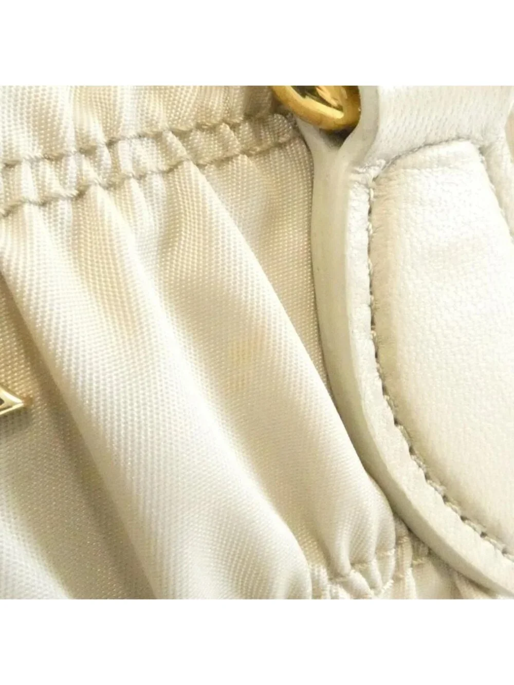 Prada Bag Handbag Gold